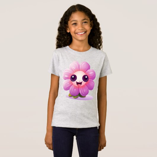 Purple Petal Power  Tシャツ (正面フル)