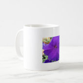 Purple Petunia Coffee Mug コーヒーマグカップ (正面左)