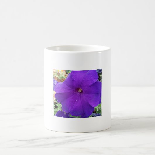 Purple Petunia Coffee Mug コーヒーマグカップ (中央)