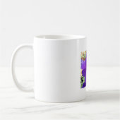 Purple Petunia Coffee Mug コーヒーマグカップ (左)