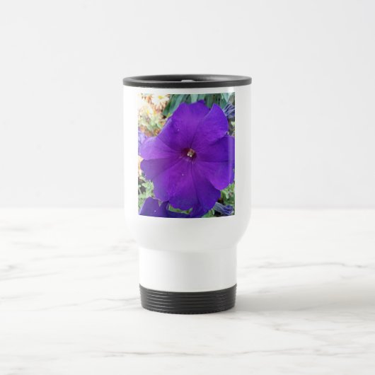 Purple Petunia Travel Mug トラベルマグ (中央)
