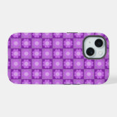 Purple phone case iPhone 15ケース (裏面横)