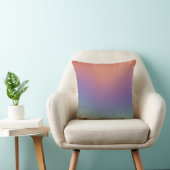 Purple Pink Aura Gradient Pillow クッション (椅子)