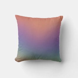 Purple Pink Aura Gradient Pillow クッション