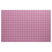 Purple Pink Checker Diamond Pattern ファブリック (ファットクウォーター)
