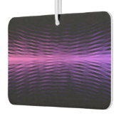 Purple Pink Geometric Abstract Art カーエアーフレッシュナー (左)