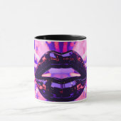 Purple Pink Glossy lip マグカップ (中央)