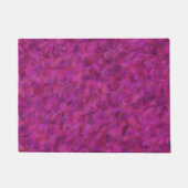 Purple Pink Red Abstract Seamless Pattern ドアマット (正面)