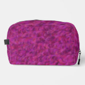 Purple Pink Red Abstract Seamless Pattern Toiletry ドップキット (正面)