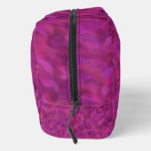 Purple Pink Red Abstract Seamless Pattern Toiletry ドップキット (右)
