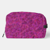 Purple Pink Red Abstract Seamless Pattern Toiletry ドップキット (裏面)