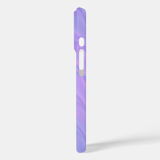 Purple Pink Wavy Lines Pattern Case-Mate iPhoneケース (裏面 / 左)