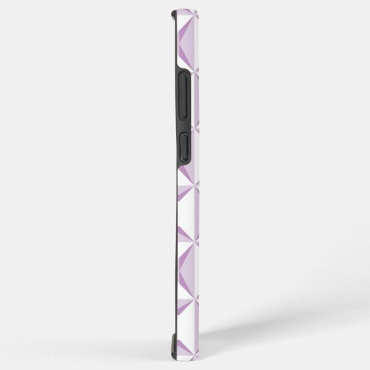 Purple Pinwheels Samsung Galaxyケース (右側面)