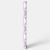 Purple Pinwheels Samsung Galaxyケース (左側面)