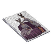 Purple.pngのウサギ ノートブック (右側)