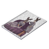 Purple.pngのウサギ ノートブック (左側)