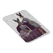 Purple.pngのウサギ マグネット (右側)