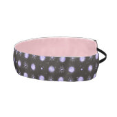 Purple Polka Dot Non-Slip Headband アスレチックヘッドバンド (右)