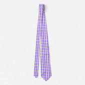 Purple Polka Dots Neck Tie ネクタイ (裏面)