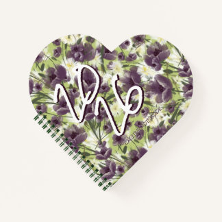 Purple Poppies "Mellow Garden" Notebook ノートブック