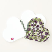 Purple Poppies "Mellow Garden" Notebook ノートブック (内部)