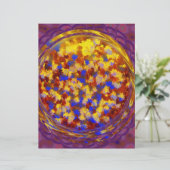 Purple Potpourri Scrapbook Paper 2-Sided Page (スタンド正面)