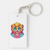 Purple Pounce キーホルダー (裏面)