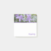 Purple Prairie Floral Post-It Notes ポストイット (正面)