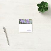 Purple Prairie Floral Post-It Notes ポストイット (オフィス)