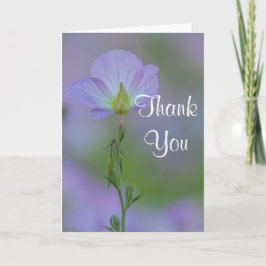 Purple Primroseありがとう サンキューカード