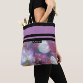 Purple&Rain トートバッグ (クローズアップ)