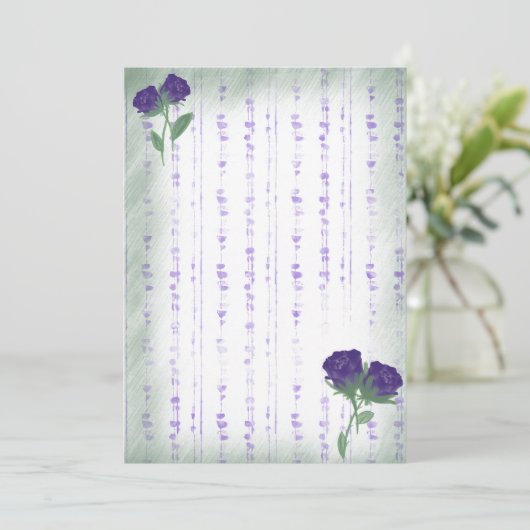 Purple rain 招待状 (スタンド正面)