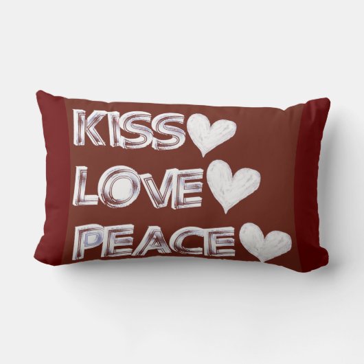 Purple rectangular cushion / Coussin rectangle ランバークッション (裏面)