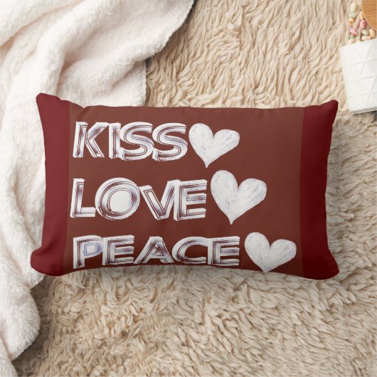 Purple rectangular cushion / Coussin rectangle ランバークッション (ブランケット)