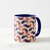  purple, red, orange, and gold. マグカップ (正面右)