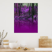 Purple Reflectionsポスター ポスター (キッチン)