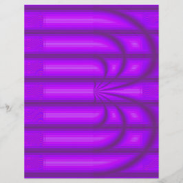 Purple Retro Cathedral Bulk Scrapbook Paper Pages チラシ