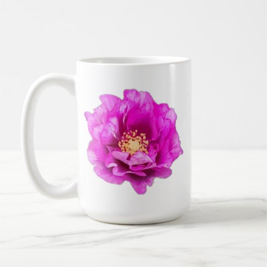 Purple Rose Mug コーヒーマグカップ (左)