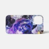 Purple Rose phone case iPhoneケース (裏面横)