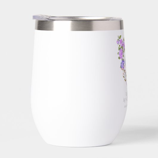 Purple Rose Ribbon 60th Birthday (右面)