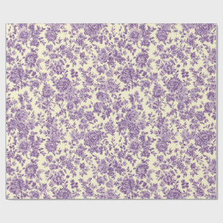 Purple Roses  ラッピングペーパー