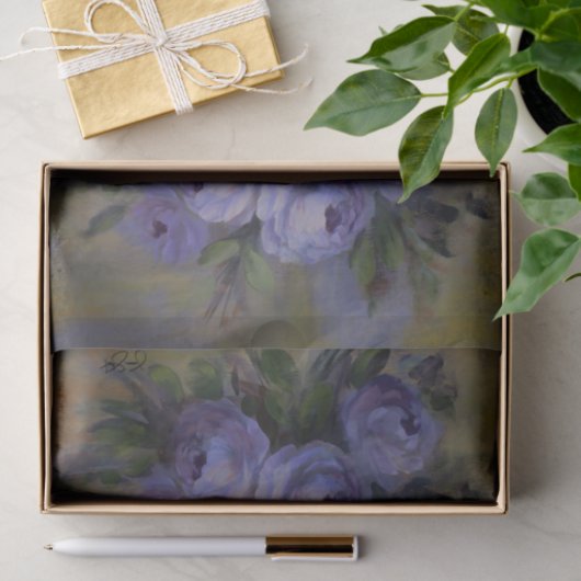 Purple Roses DBL 薄葉紙 (ギフト)