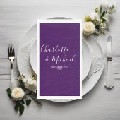 Purple Scriptミニマル結婚リスト