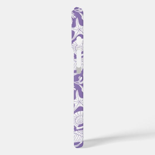 Purple Shells Personalized Case-Mate iPhoneケース (裏面 / 左)