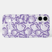 Purple Shells Personalized Case-Mate iPhoneケース (裏面 (横))