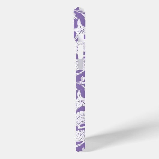 Purple Shells Personalized Case-Mate iPhoneケース (裏面 / 左)