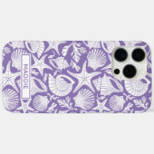 Purple Shells Personalized Case-Mate iPhoneケース (裏面 (横))