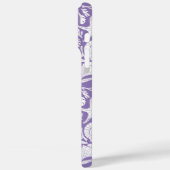 Purple Shells Personalized Case-Mate iPhoneケース (裏面 / 左)