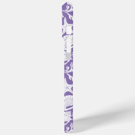 Purple Shells Personalized Case-Mate iPhone Case iPhoneケース (裏面 / 左)