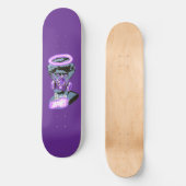 purple skateboard スケートボード (正面)